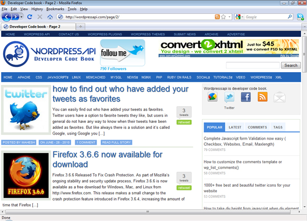 Mozilla Firefox 10 